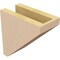 Ekena Millwork 4"W x 8"D x 8"H Classic Concord Rough Cedar Woodgrain TimberThane Corbel, Primed Tan CORUR04X08X08CONRCPR - alternate 4